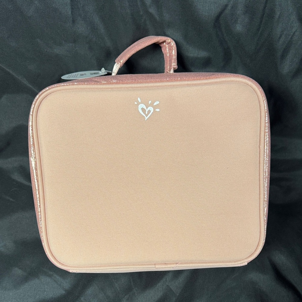 Justice Pink Sparkle Unicorn Backpack Set, Initial A - Picture 7 of 13
